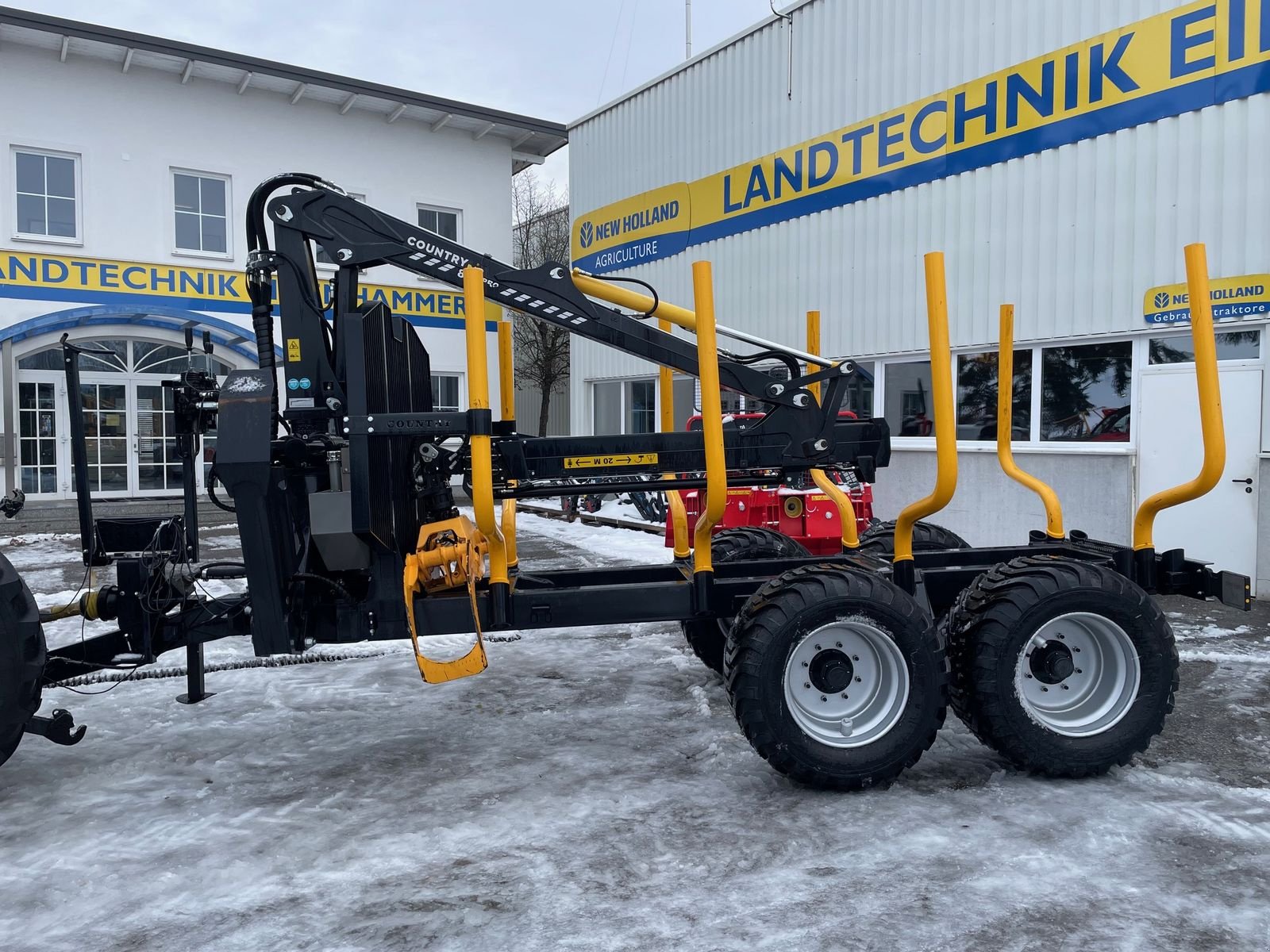 Rückewagen & Rückeanhänger типа Country 130D Rückewagen mit Kran 850 PRO, Vorführmaschine в Burgkirchen (Фотография 2)