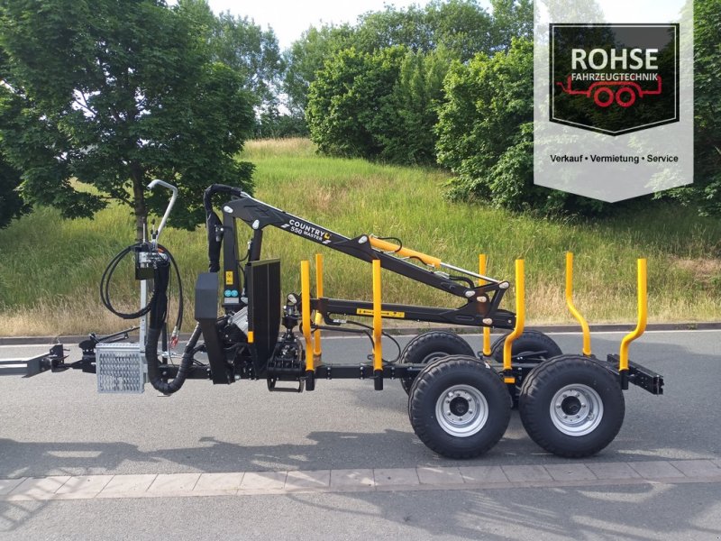 Rückewagen & Rückeanhänger des Typs Country 50s-550AE Rückeanhänger Auflaufbremse, Neumaschine in Unterwellenborn