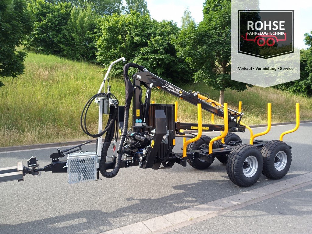 Rückewagen & Rückeanhänger des Typs Country 50s-550AE Rückeanhänger Auflaufbremse, Neumaschine in Unterwellenborn (Bild 2)