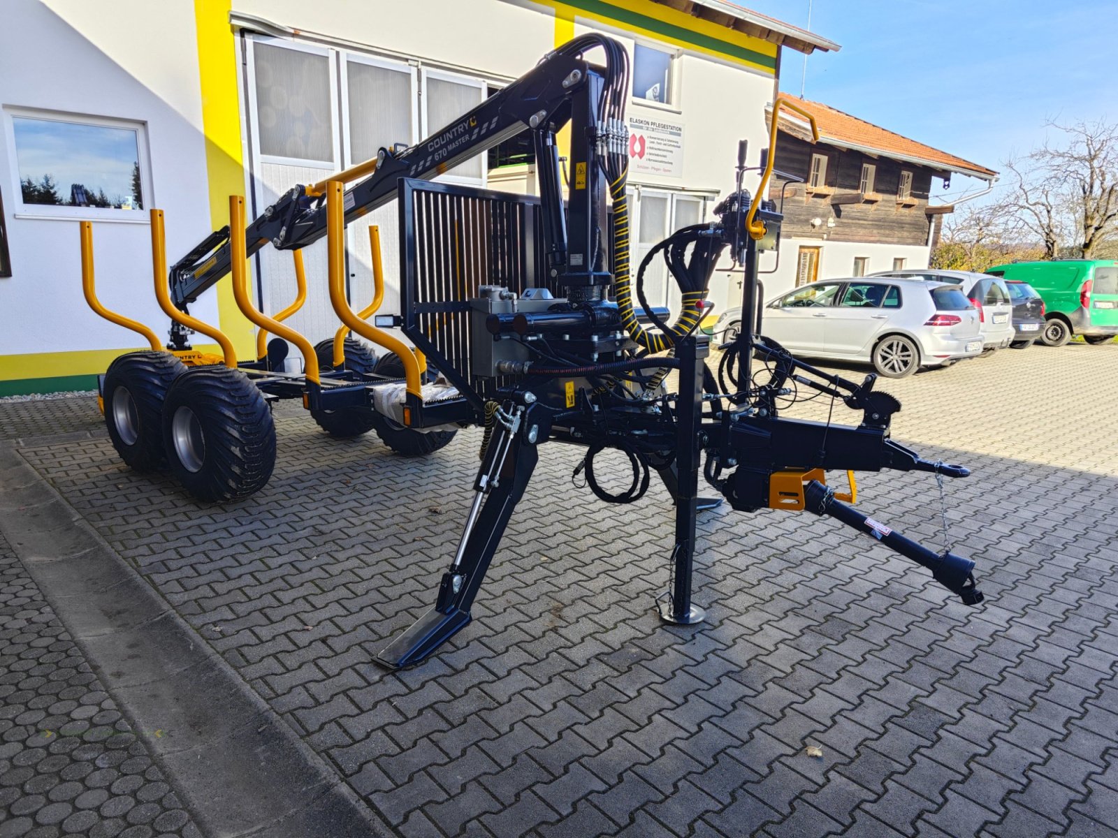 Rückewagen & Rückeanhänger typu Country 70S 670 Kran Rückwagen, Neumaschine v Eging am See (Obrázek 1)
