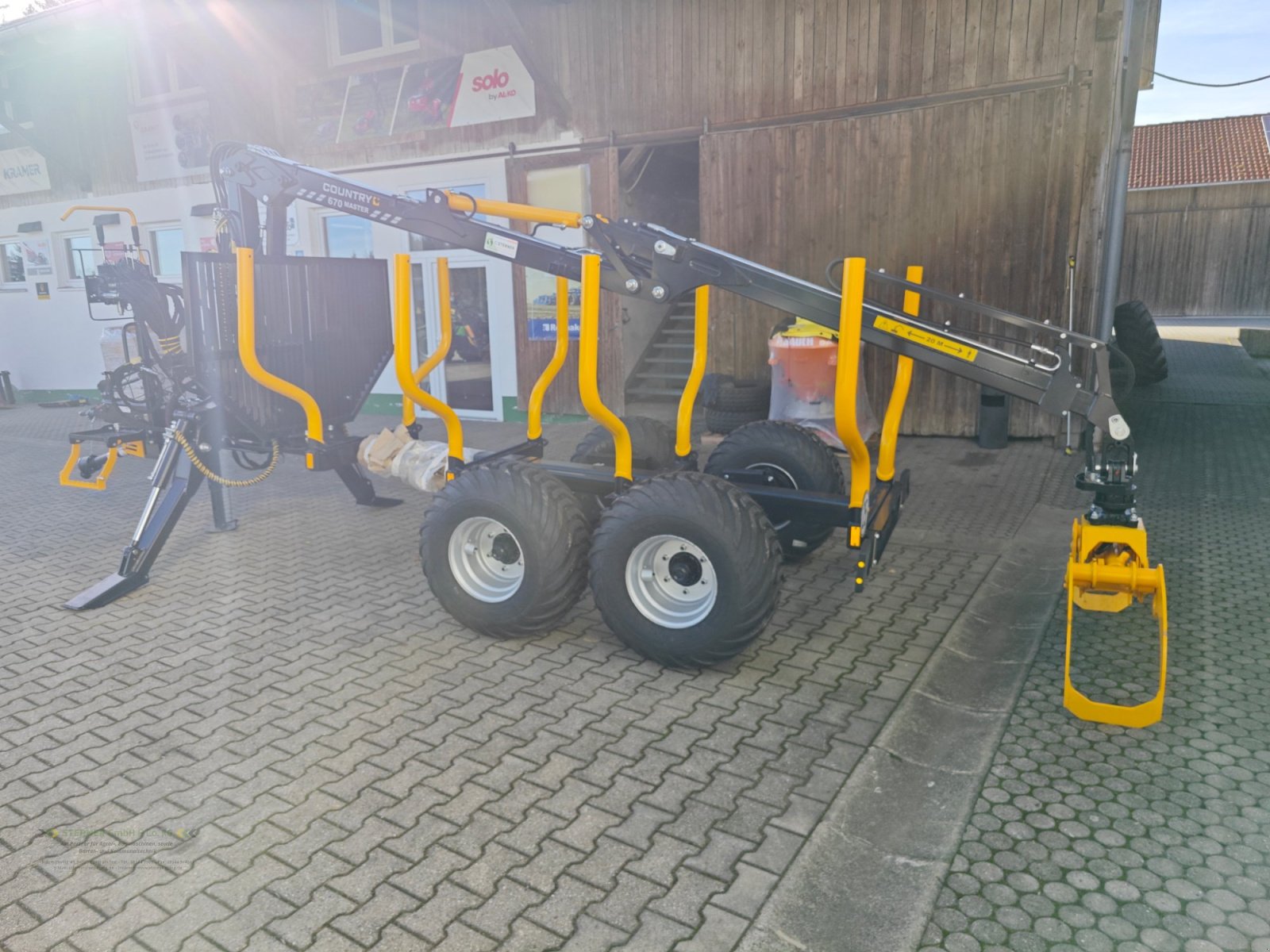 Rückewagen & Rückeanhänger typu Country 70S 670 Kran Rückwagen, Neumaschine v Eging am See (Obrázek 3)