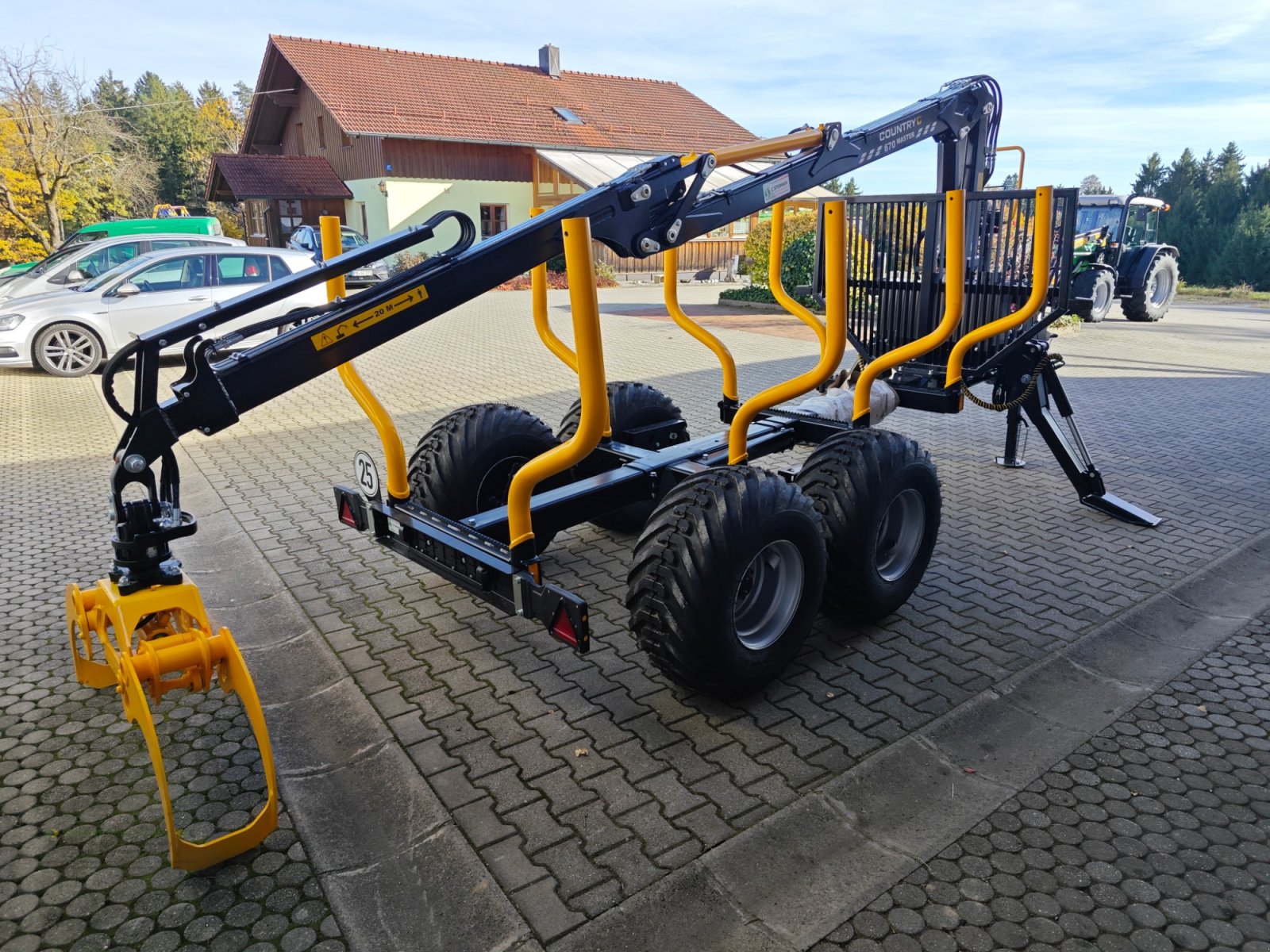 Rückewagen & Rückeanhänger typu Country 70S 670 Kran Rückwagen, Neumaschine v Eging am See (Obrázek 5)