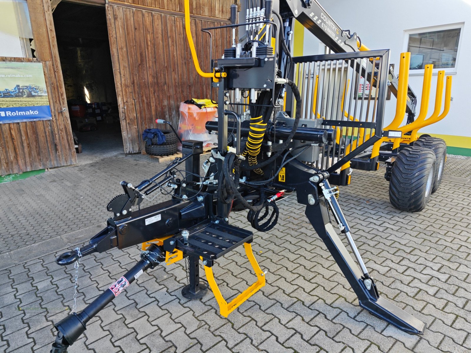 Rückewagen & Rückeanhänger typu Country 70S 670 Kran Rückwagen, Neumaschine v Eging am See (Obrázek 9)