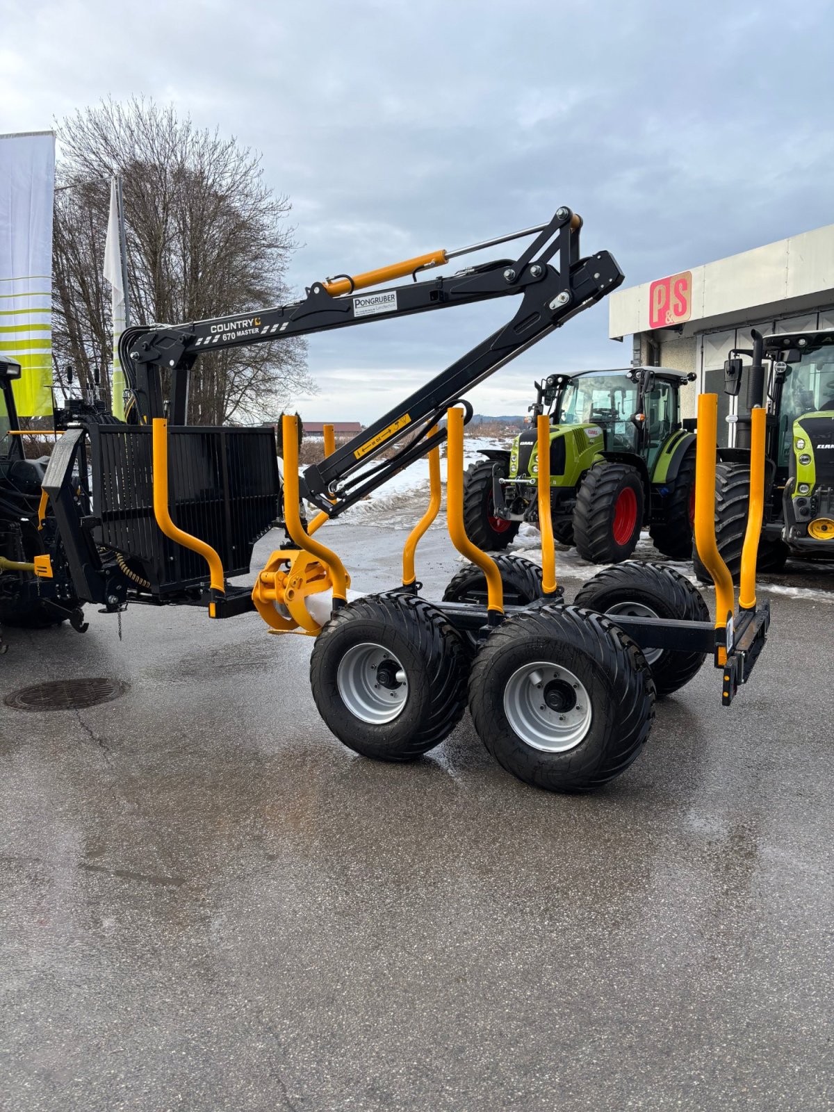 Rückewagen & Rückeanhänger типа Country C670 / T 70S, Neumaschine в Elixhausen (Фотография 3)