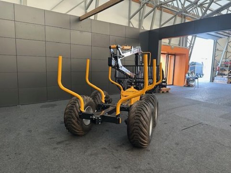 Rückewagen & Rückeanhänger des Typs Country Rückewagen 50S mit Kran 550 Master 5to, Neumaschine in Tamsweg (Bild 4)