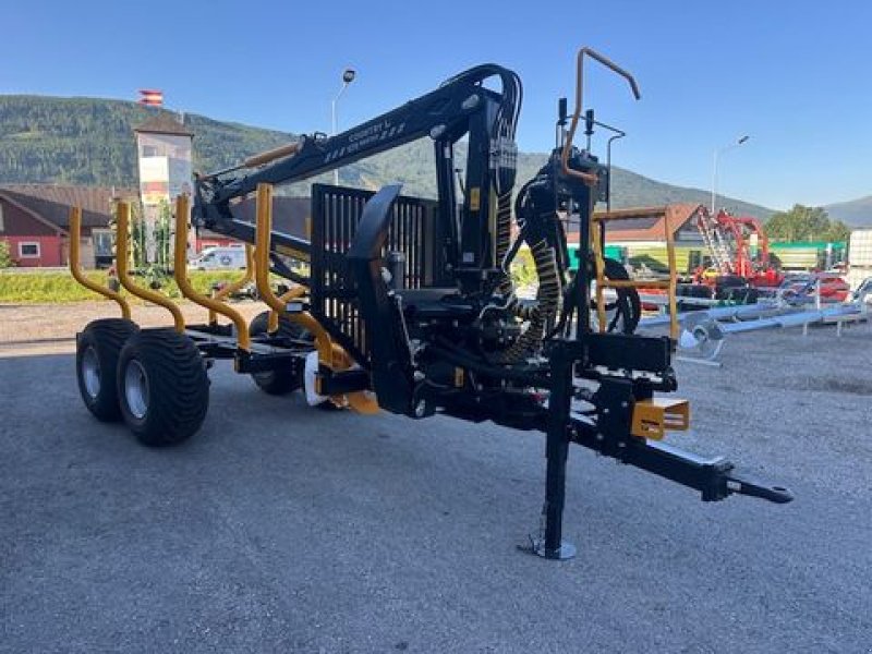 Rückewagen & Rückeanhänger des Typs Country Rückewagen 70S mit Kran 670 7to, Neumaschine in Tamsweg (Bild 7)