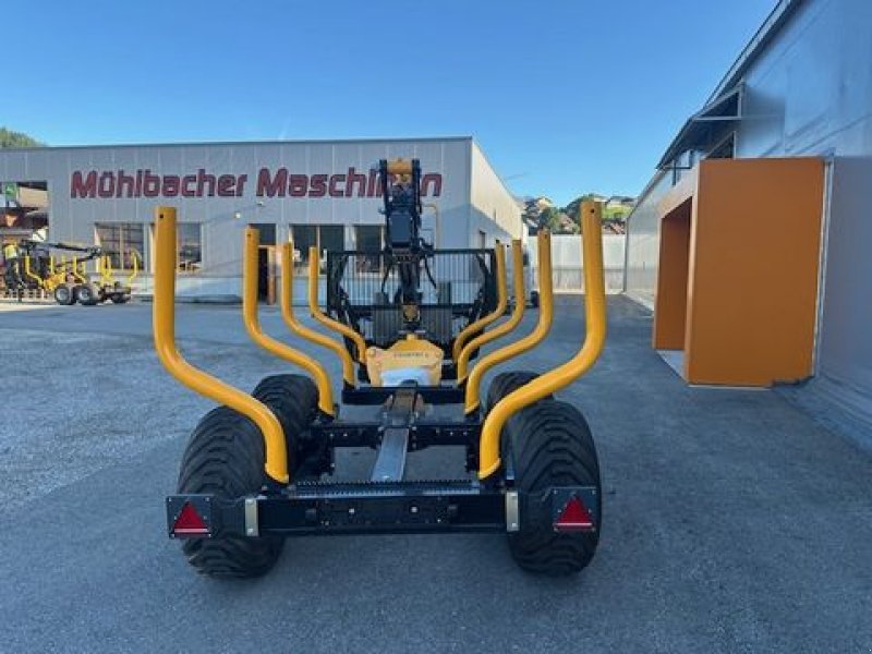 Rückewagen & Rückeanhänger des Typs Country Rückewagen 70S mit Kran 670 7to, Neumaschine in Tamsweg (Bild 4)