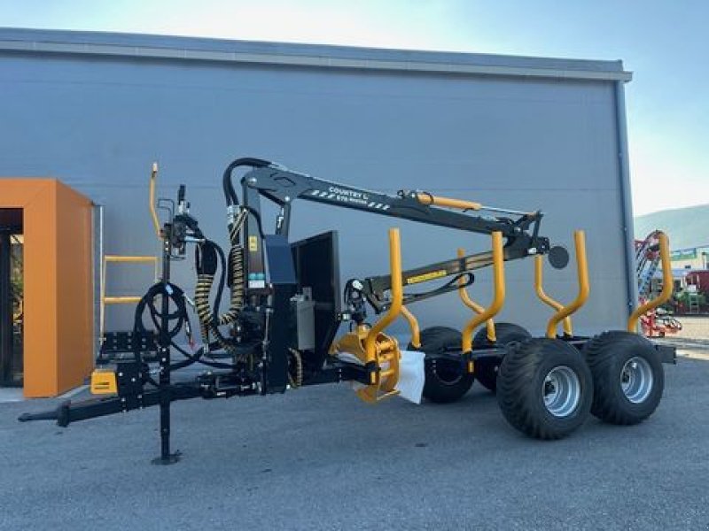 Rückewagen & Rückeanhänger a típus Country Rückewagen 70S mit Kran 670 7to, Neumaschine ekkor: Tamsweg (Kép 2)