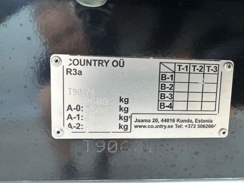 Rückewagen & Rückeanhänger typu Country Rückewagen 90S mit Kran 700pro 9to, Neumaschine v Tamsweg (Obrázek 12)