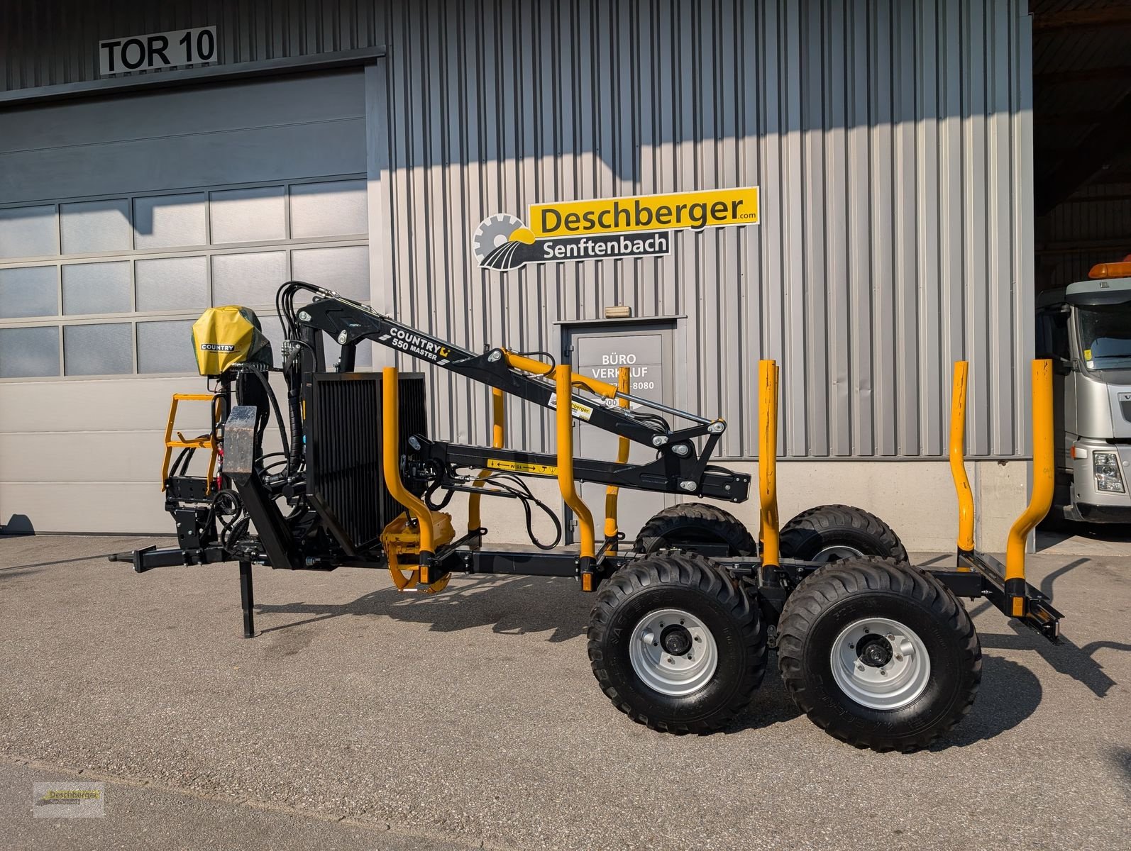Rückewagen & Rückeanhänger a típus Country T 70 S - 550 Master, Gebrauchtmaschine ekkor: Senftenbach (Kép 2)