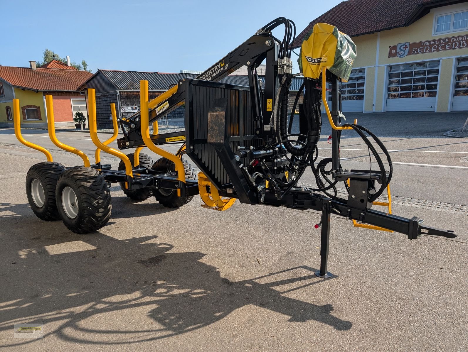 Rückewagen & Rückeanhänger a típus Country T 70 S - 550 Master, Gebrauchtmaschine ekkor: Senftenbach (Kép 9)