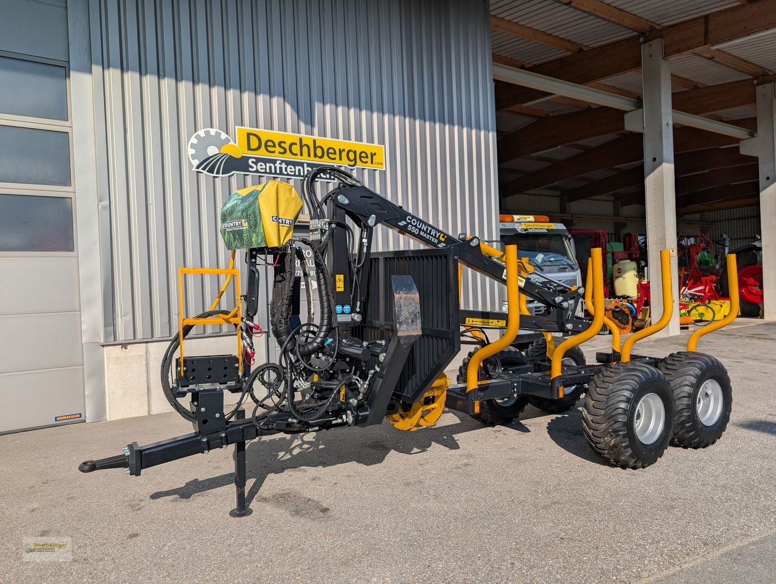 Rückewagen & Rückeanhänger a típus Country T 70 S - 550 Master, Gebrauchtmaschine ekkor: Senftenbach (Kép 1)