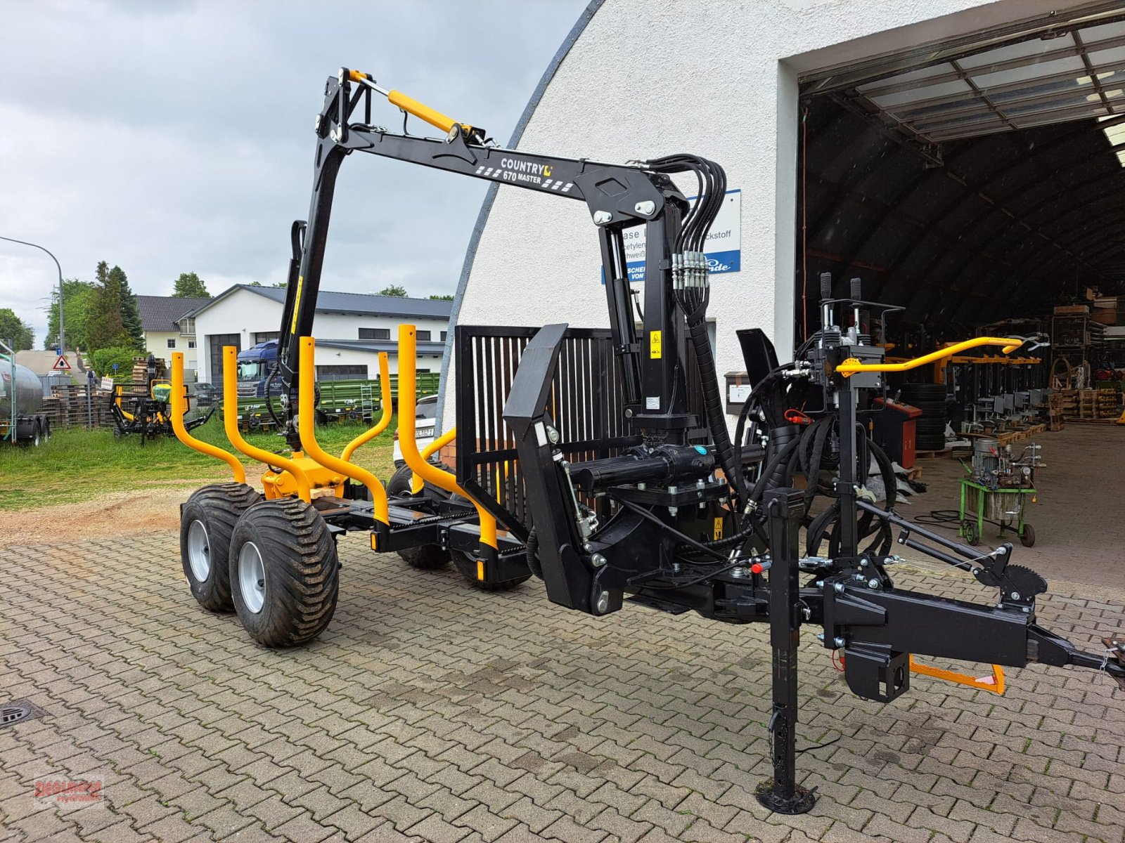 Rückewagen & Rückeanhänger a típus Country T70S + 670Master, Neumaschine ekkor: Rottenburg a.d. Laaber (Kép 5)