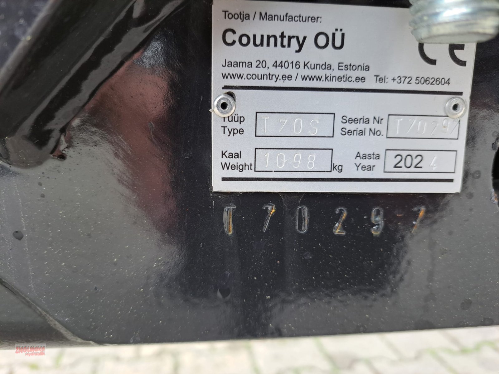 Rückewagen & Rückeanhänger a típus Country T70S + 670Master, Neumaschine ekkor: Rottenburg a.d. Laaber (Kép 9)