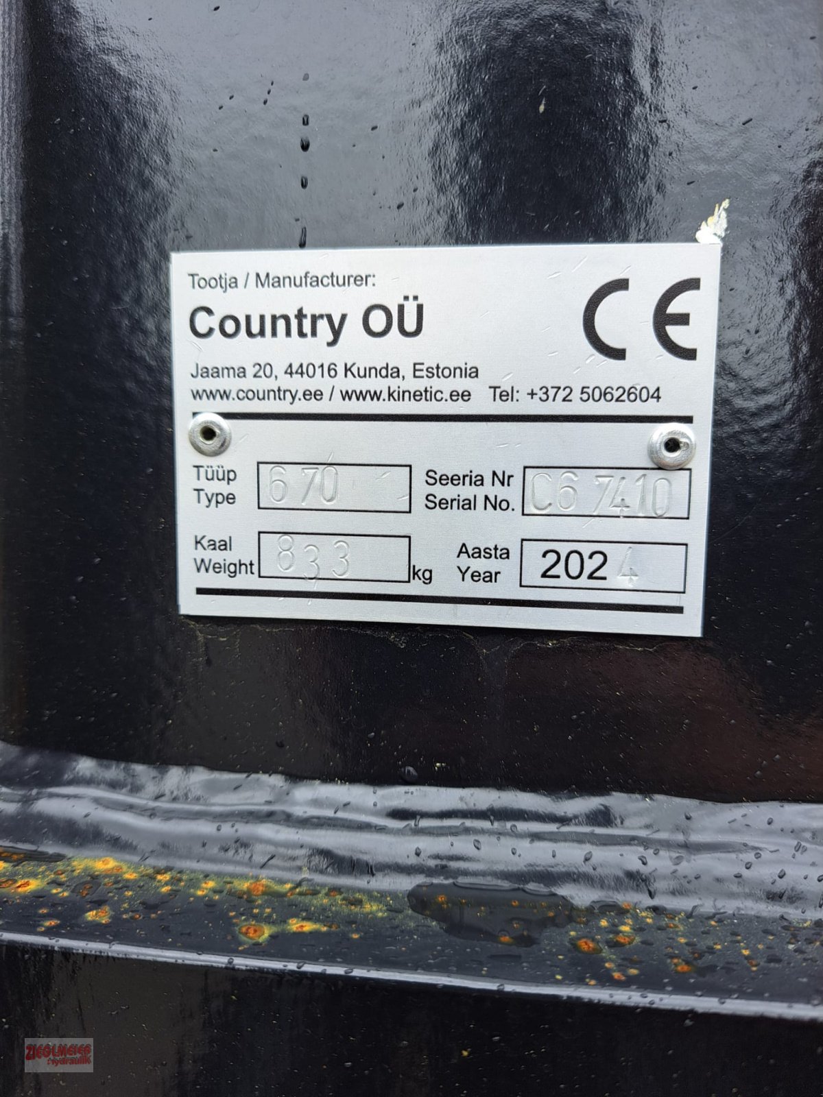 Rückewagen & Rückeanhänger a típus Country T70S + 670Master, Neumaschine ekkor: Rottenburg a.d. Laaber (Kép 10)