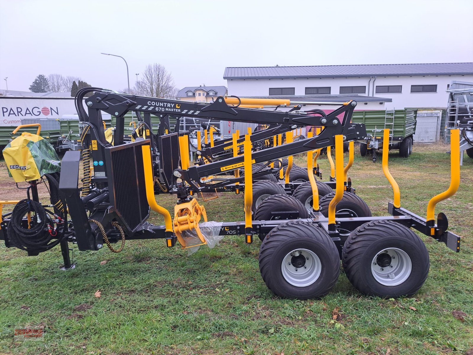 Rückewagen & Rückeanhänger typu Country T70S + 670Master, Neumaschine v Rottenburg a.d. Laaber (Obrázek 6)