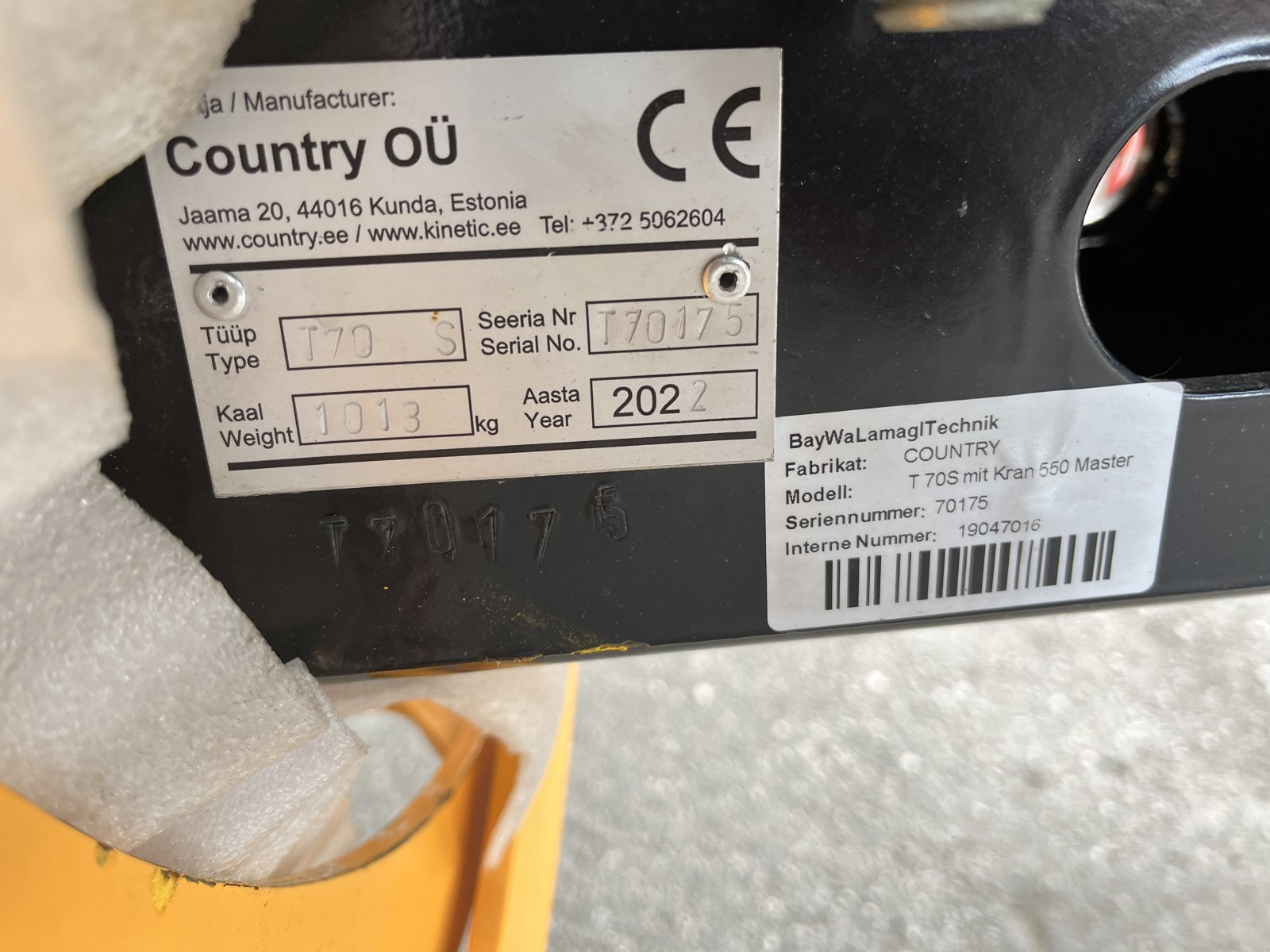 Rückewagen & Rückeanhänger typu Country T70S, Neumaschine v Frastanz (Obrázek 7)