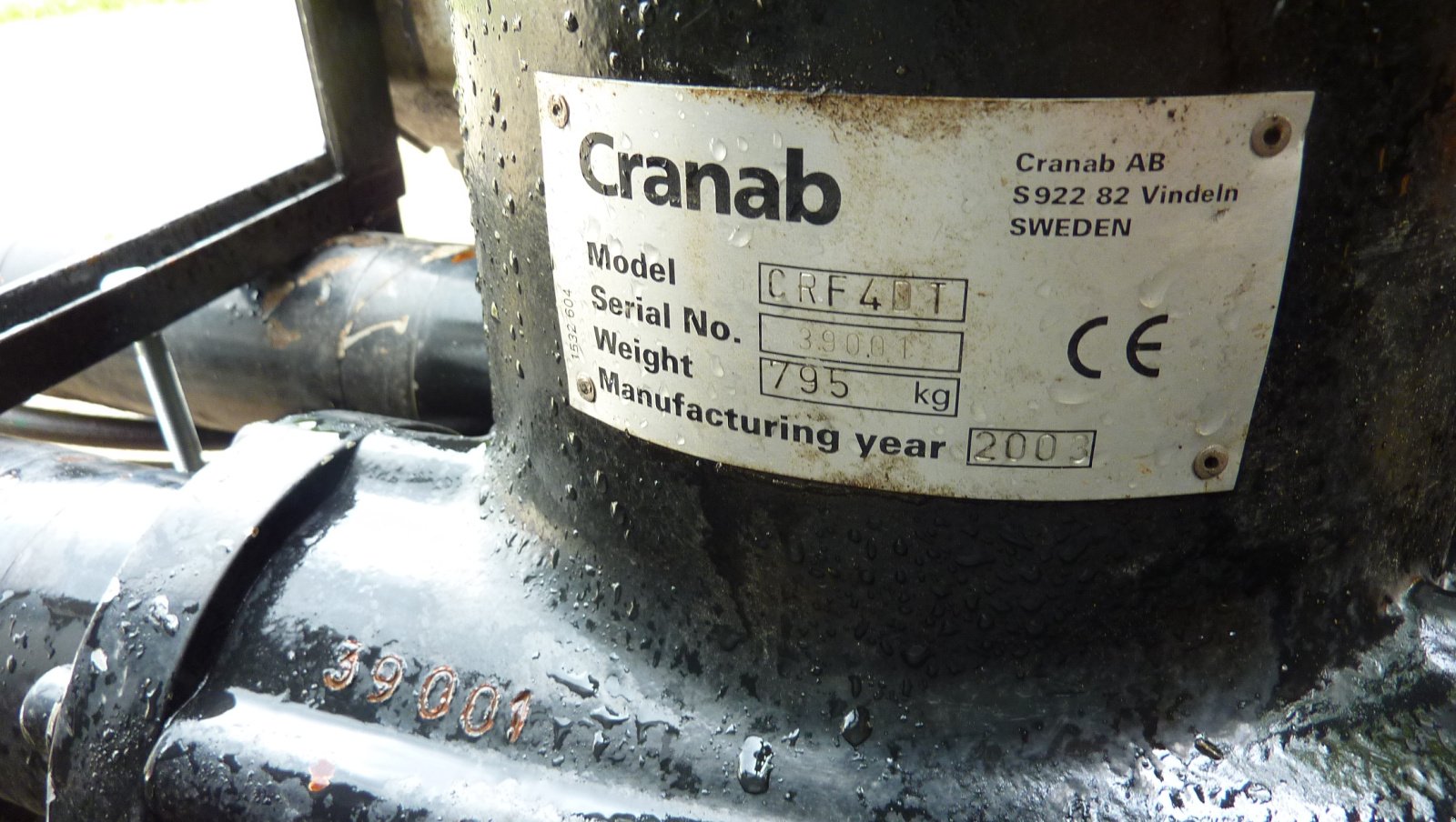 Rückewagen & Rückeanhänger del tipo Cranab CRF 4DT, Gebrauchtmaschine In Bockhorn (Immagine 4)