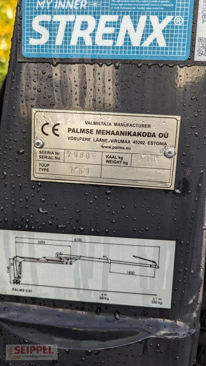 Rückewagen & Rückeanhänger a típus EiFo 8.70 SE/ FK 3.61 Auflaufbremse, Neumaschine ekkor: Groß-Umstadt (Kép 3)