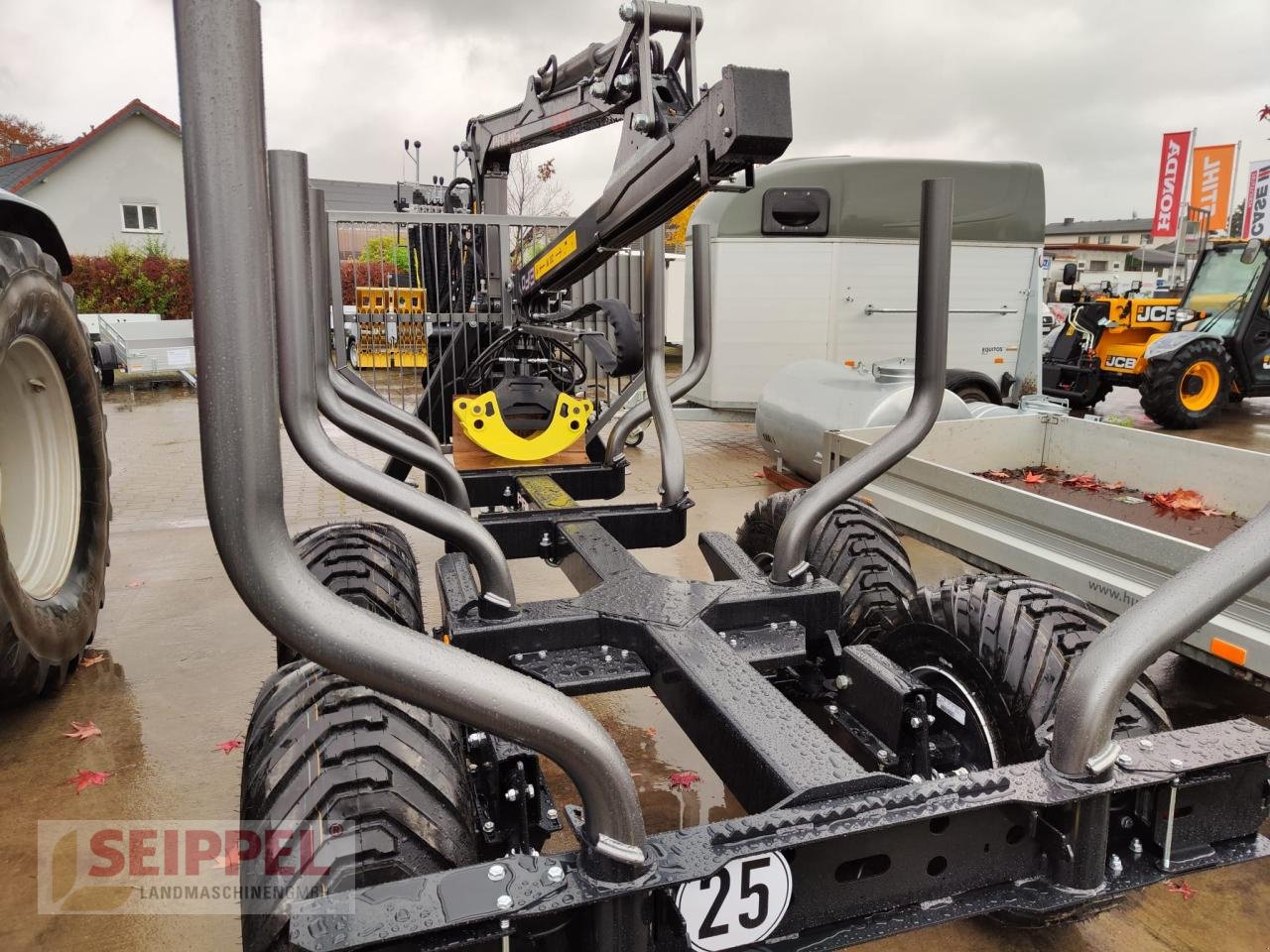 Rückewagen & Rückeanhänger typu EiFo 8.70 SE/ FK 3.61 Eigenöl, Auflaufbremse, Neumaschine v Groß-Umstadt (Obrázek 4)