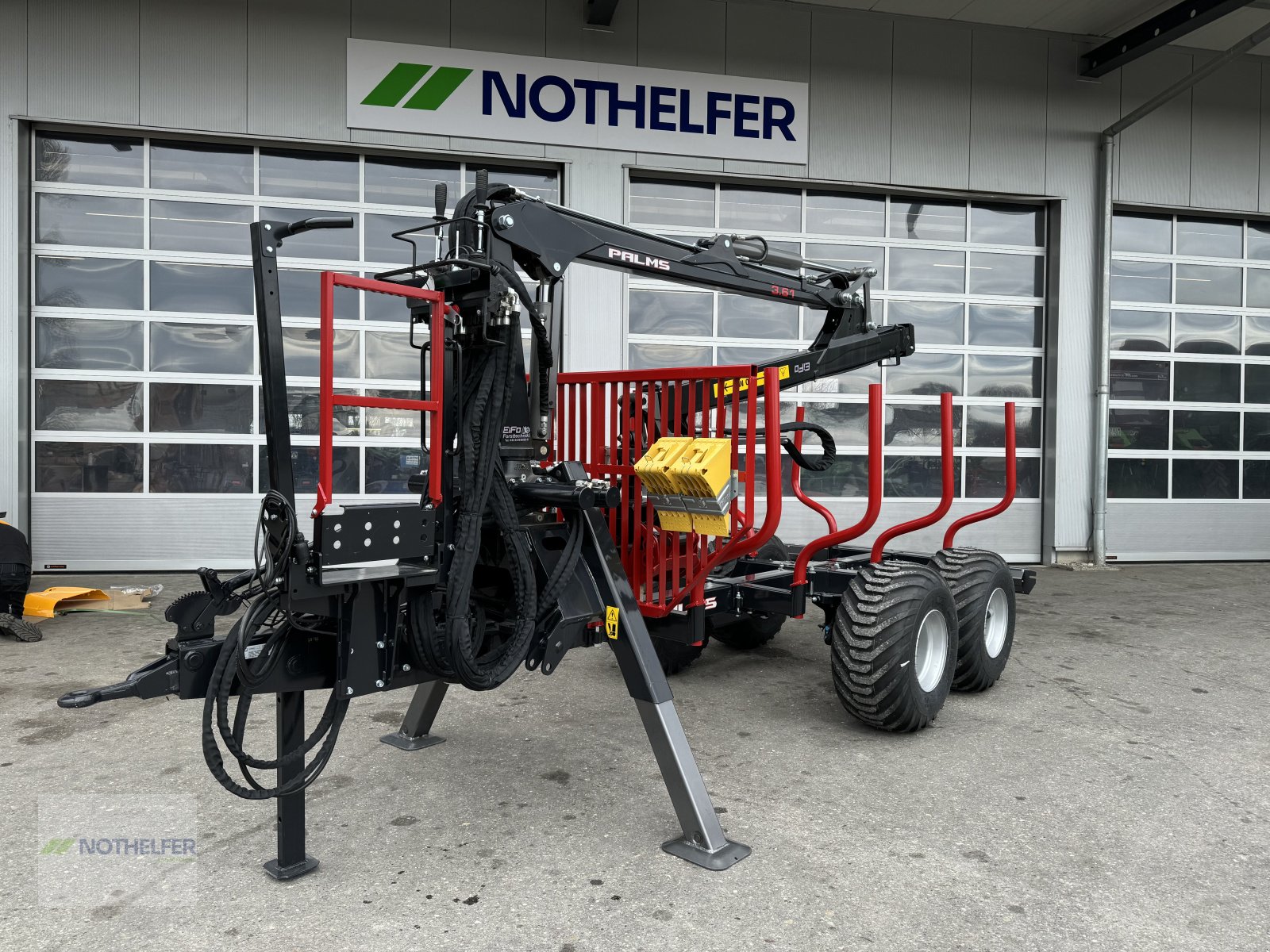 Rückewagen & Rückeanhänger des Typs EiFo Forstanhänger 7,70m, Neumaschine in Pforzen (Bild 1)