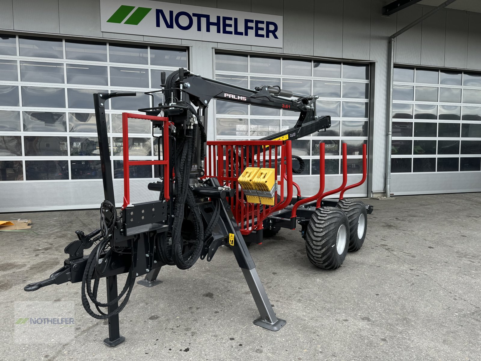 Rückewagen & Rückeanhänger des Typs EiFo Forstanhänger 7,70m, Neumaschine in Pforzen (Bild 9)