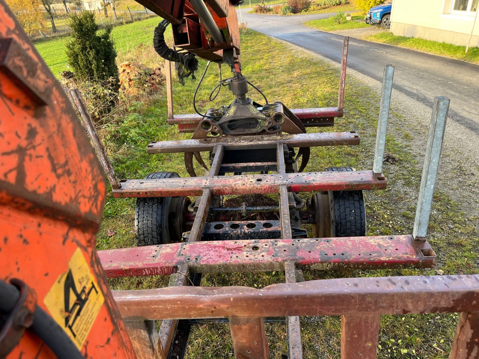 Rückewagen & Rückeanhänger a típus Eigenbau Hiab, Gebrauchtmaschine ekkor: Kopfing (Kép 3)