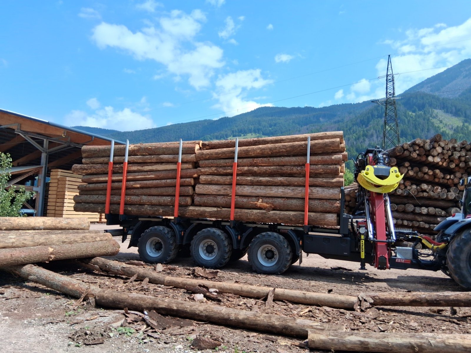 Rückewagen & Rückeanhänger des Typs Este AW30, Neumaschine in Kastelruth (Bild 20)