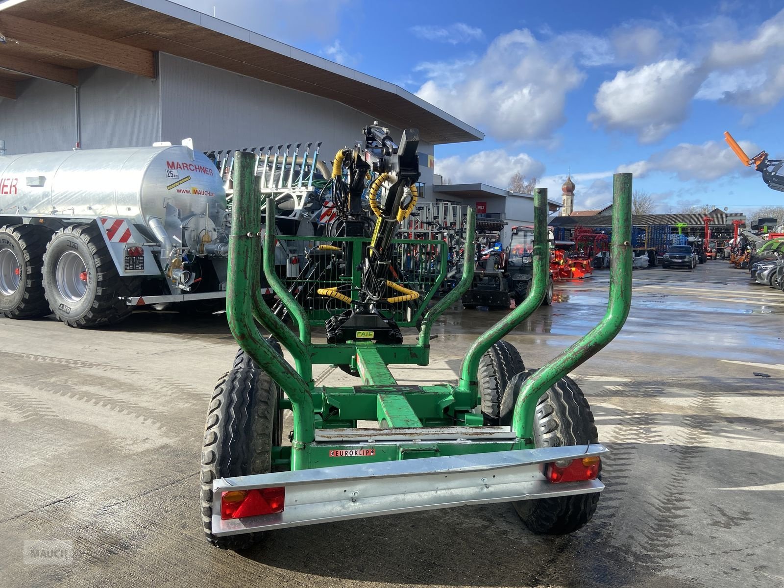 Rückewagen & Rückeanhänger типа Euroklip Rückewagen 8t, Gebrauchtmaschine в Burgkirchen (Фотография 6)