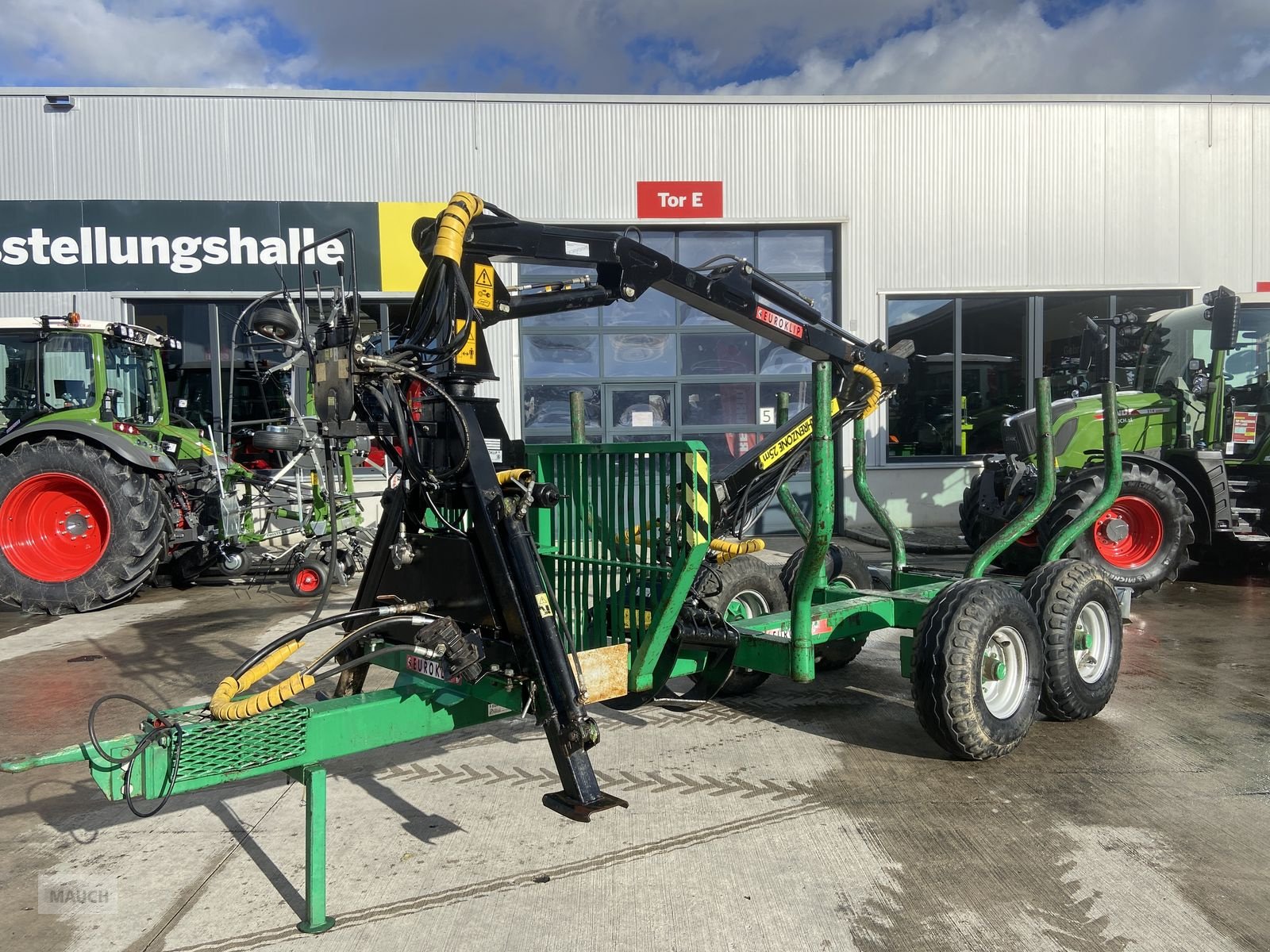 Rückewagen & Rückeanhänger типа Euroklip Rückewagen 8t, Gebrauchtmaschine в Burgkirchen (Фотография 1)