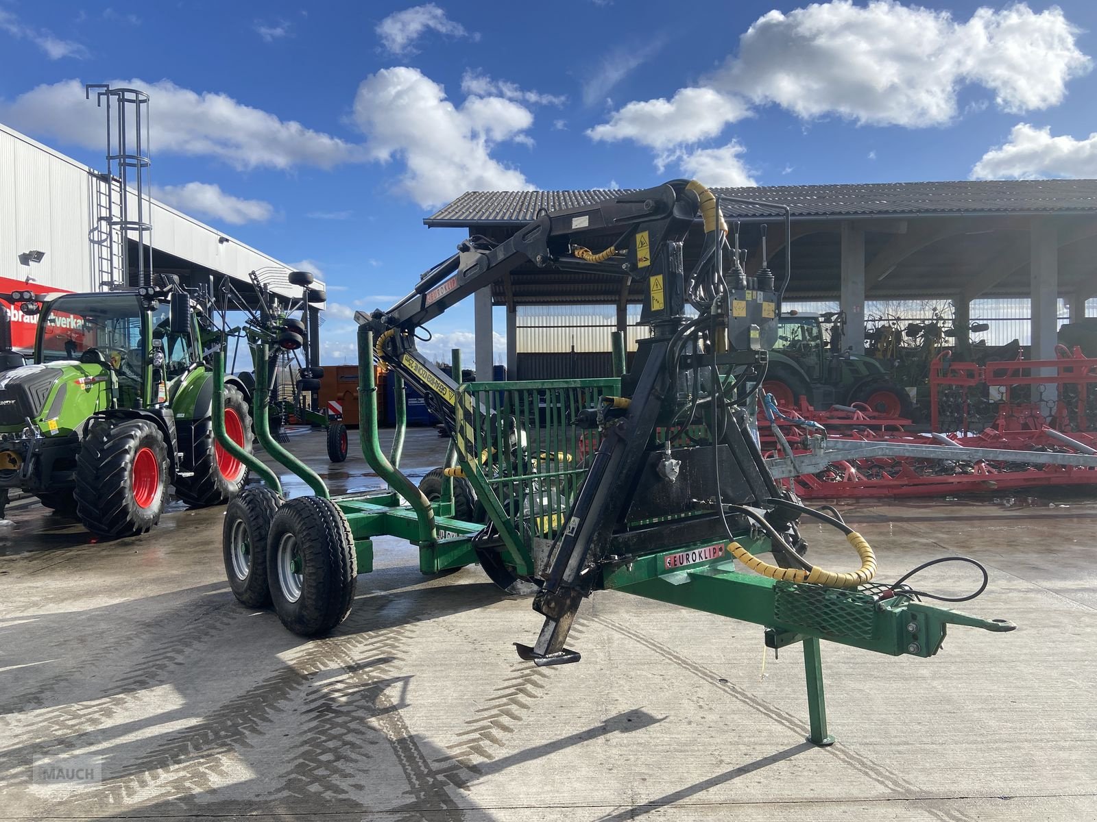 Rückewagen & Rückeanhänger типа Euroklip Rückewagen 8t, Gebrauchtmaschine в Burgkirchen (Фотография 2)
