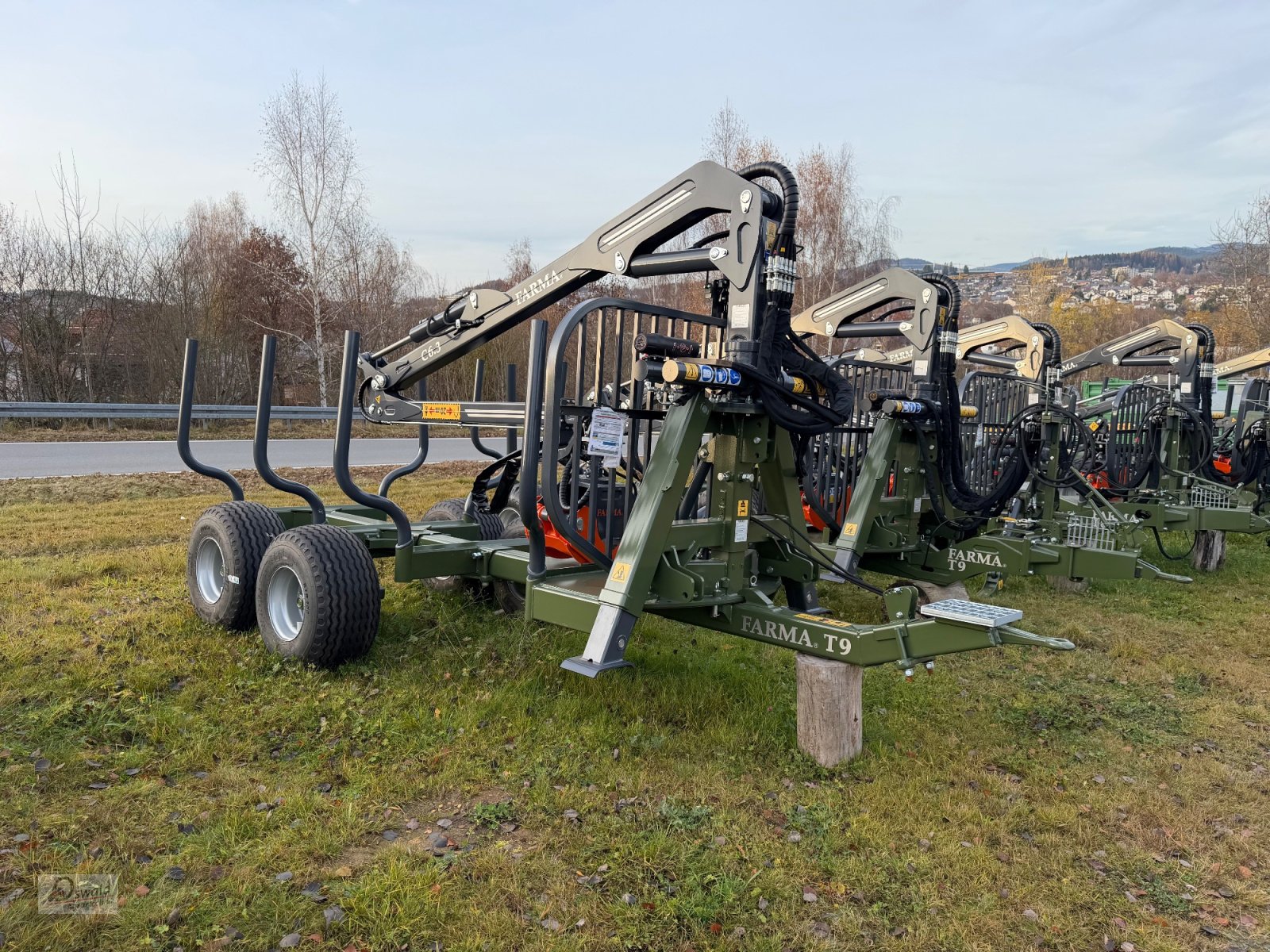 Rückewagen & Rückeanhänger typu Farma Rückewagen CT6,3-9, Neumaschine v Regen (Obrázek 1)