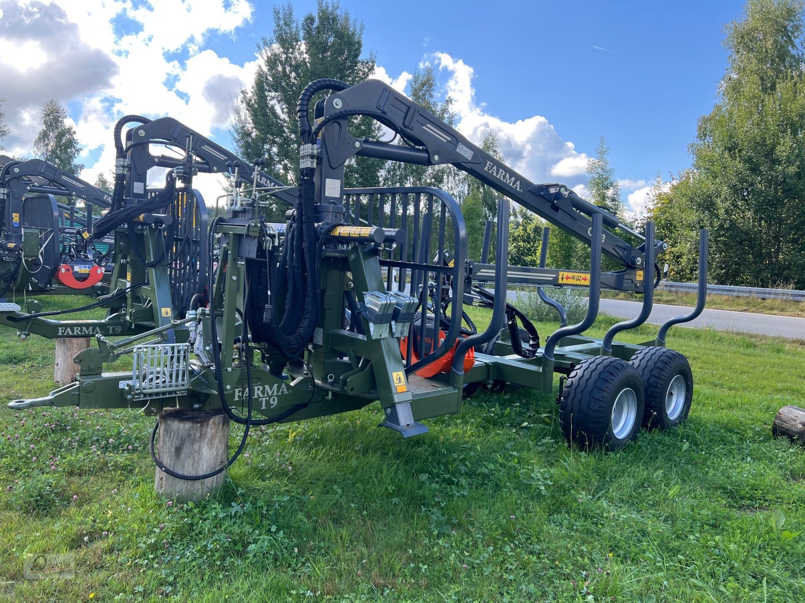 Rückewagen & Rückeanhänger typu Farma Rückewagen CT6,3-9, Neumaschine v Regen (Obrázek 2)