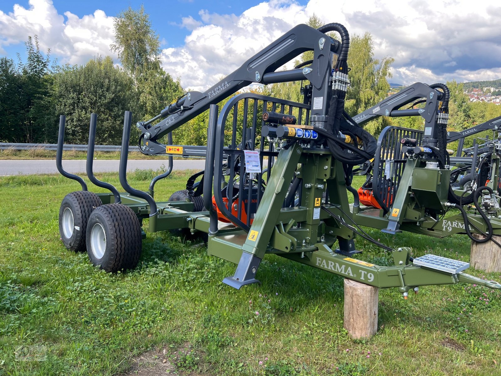 Rückewagen & Rückeanhänger typu Farma Rückewagen CT6,3-9, Neumaschine v Regen (Obrázek 4)
