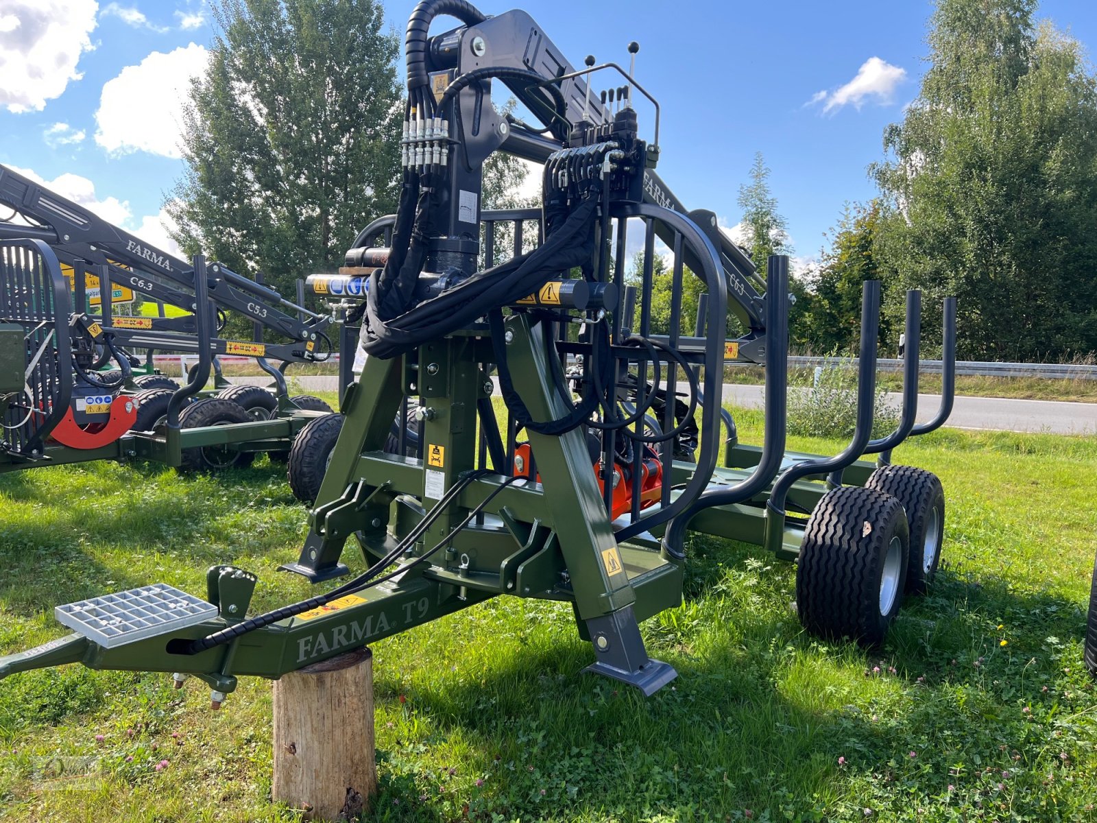 Rückewagen & Rückeanhänger typu Farma Rückewagen CT6,3-9, Neumaschine v Regen (Obrázek 5)