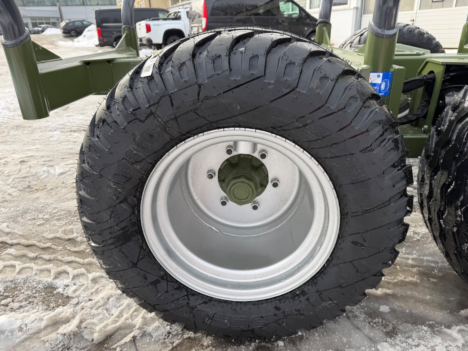 Rückewagen & Rückeanhänger от тип Farma Rückewagen CT7,2-9 DS, Neumaschine в Regen (Снимка 6)