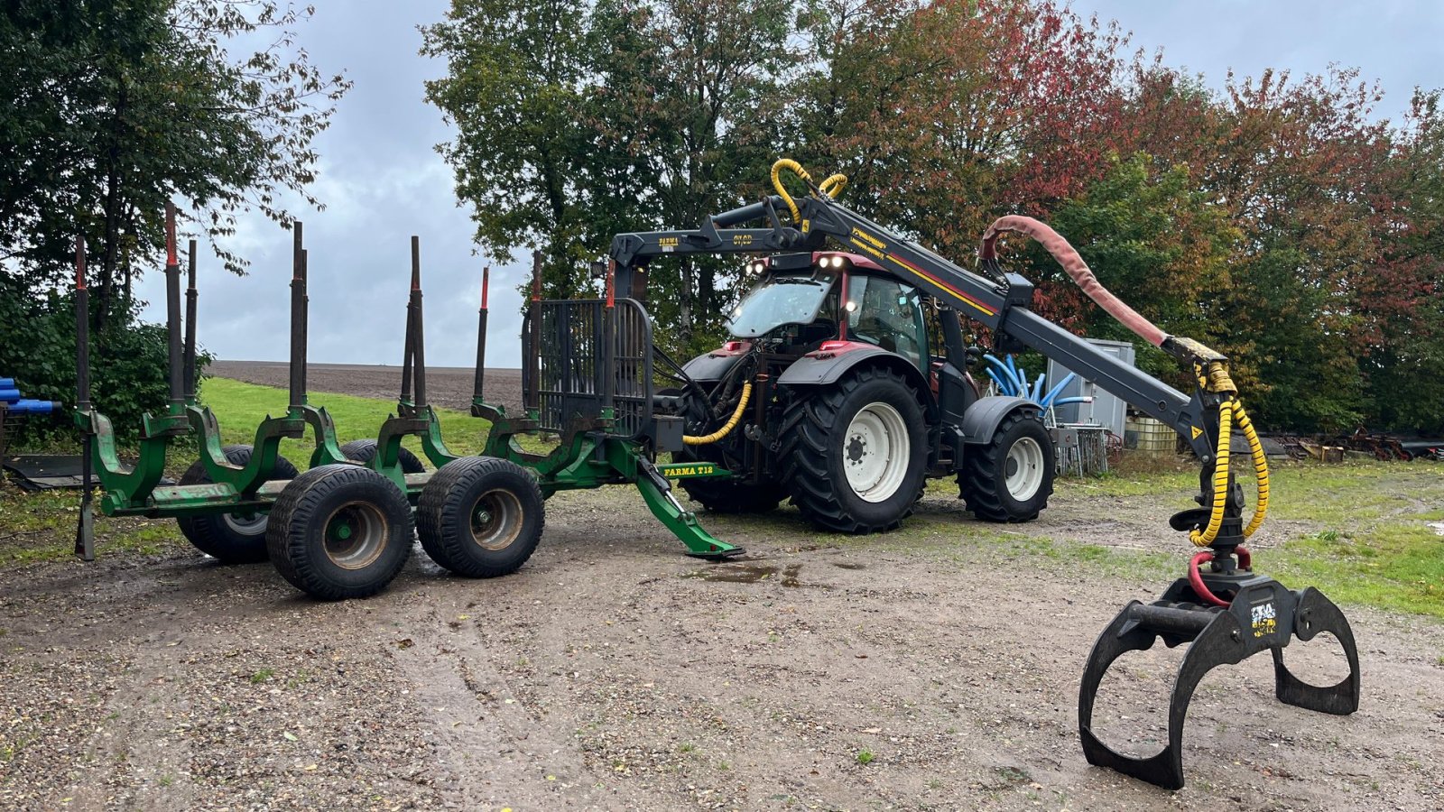 Rückewagen & Rückeanhänger Türe ait Farma 7,0-12G2, Gebrauchtmaschine içinde Horsens (resim 3)