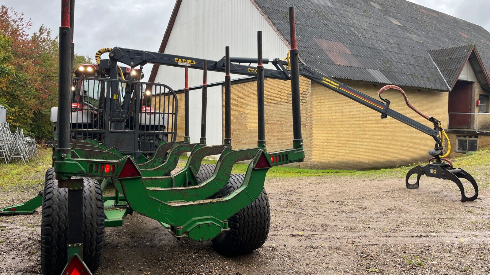 Rückewagen & Rückeanhänger Türe ait Farma 7,0-12G2, Gebrauchtmaschine içinde Horsens (resim 7)