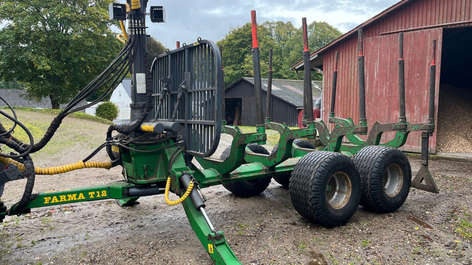Rückewagen & Rückeanhänger Türe ait Farma 7,0-12G2, Gebrauchtmaschine içinde Horsens (resim 1)