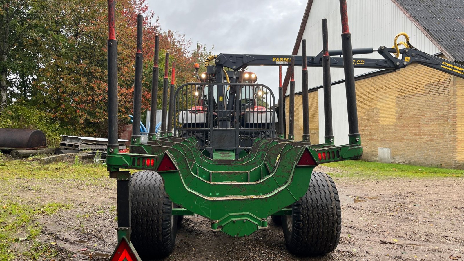 Rückewagen & Rückeanhänger Türe ait Farma 7,0-12G2, Gebrauchtmaschine içinde Horsens (resim 6)