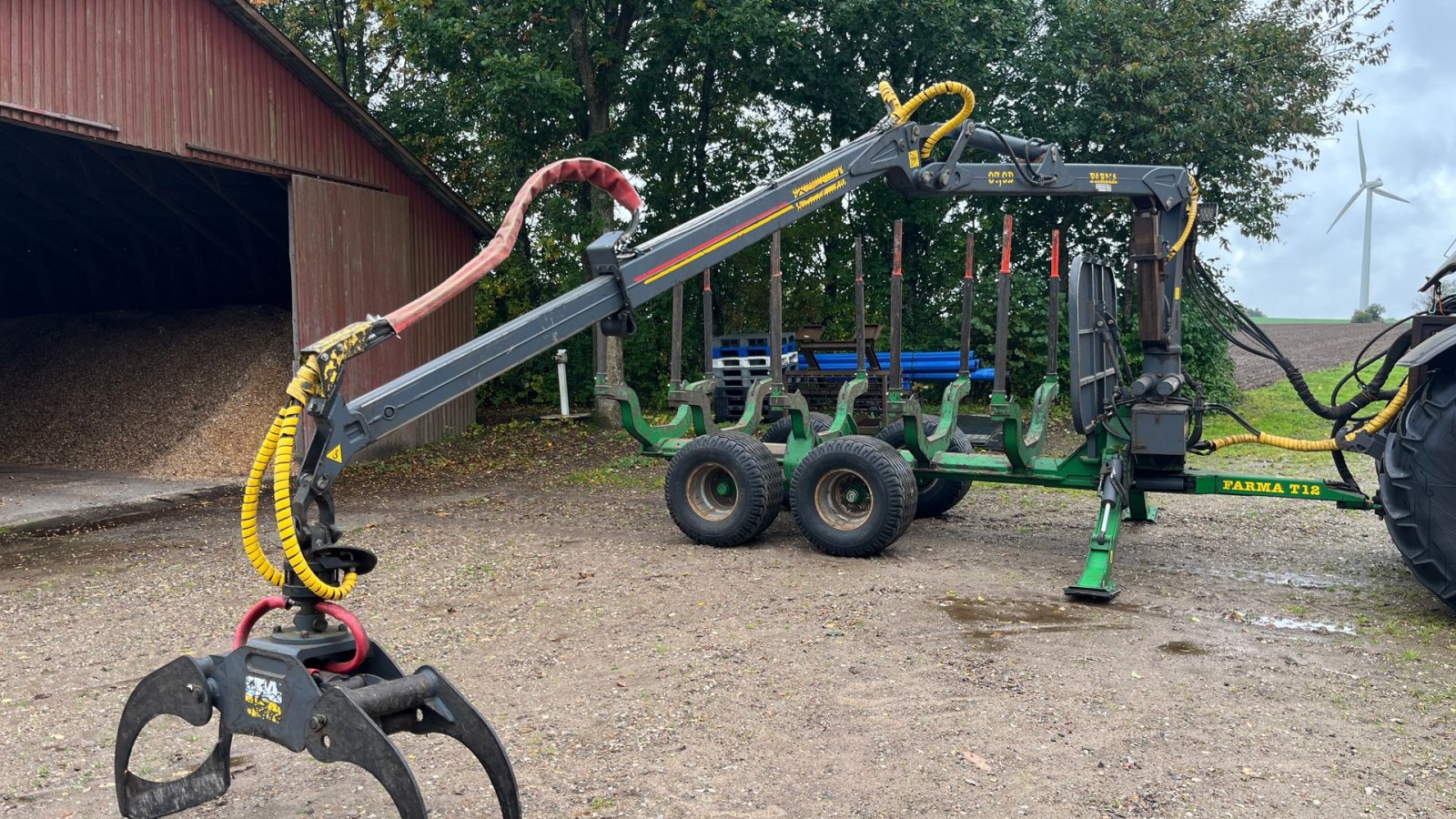 Rückewagen & Rückeanhänger Türe ait Farma 7,0-12G2, Gebrauchtmaschine içinde Horsens (resim 4)