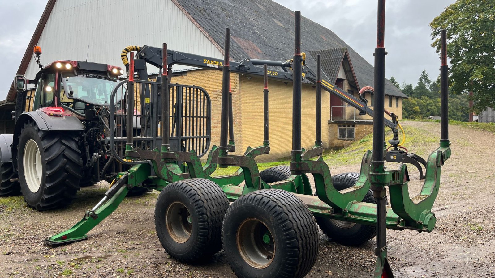 Rückewagen & Rückeanhänger Türe ait Farma 7,0-12G2, Gebrauchtmaschine içinde Horsens (resim 2)