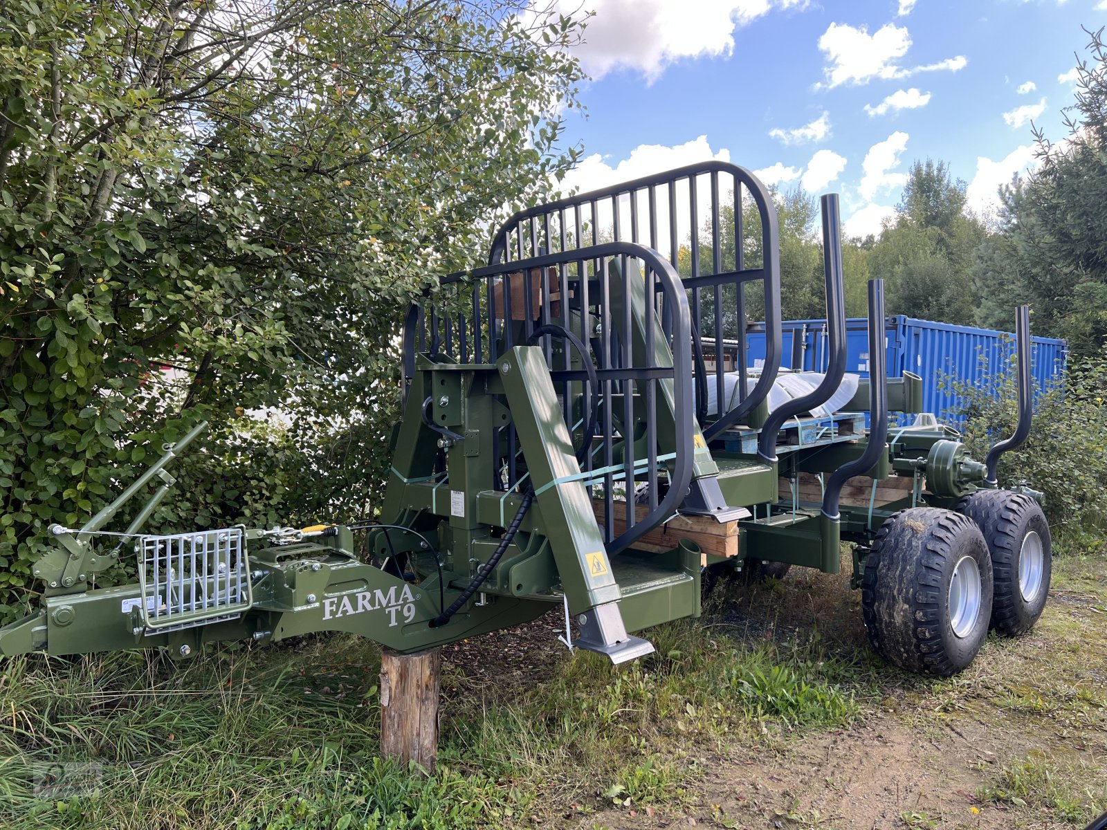 Rückewagen & Rückeanhänger a típus Farma 9 Tonnen Rückewagen Bausatz, Neumaschine ekkor: Regen (Kép 2)