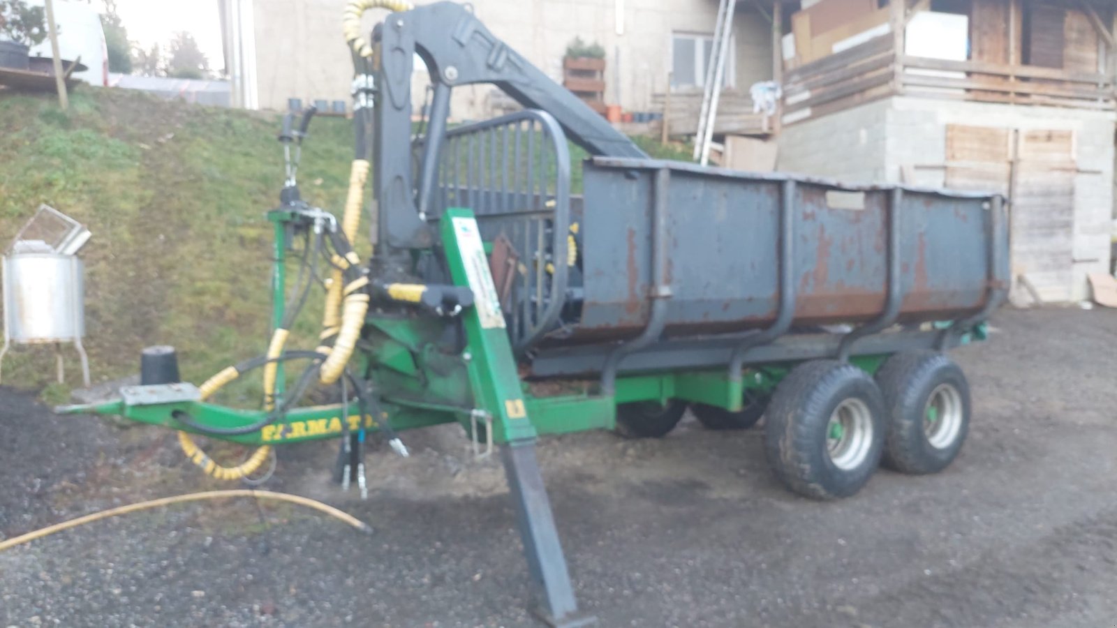 Rückewagen & Rückeanhänger a típus Farma 9to, Gebrauchtmaschine ekkor: Strem (Kép 1)