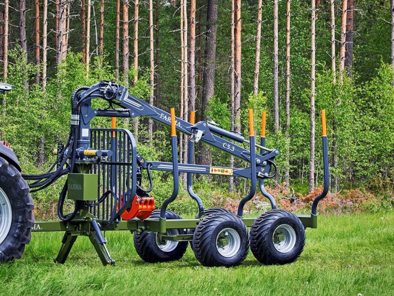 Rückewagen & Rückeanhänger типа Farma C5,1-T7, Gebrauchtmaschine в Horsens