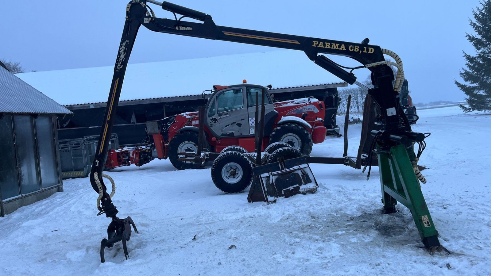 Rückewagen & Rückeanhänger des Typs Farma C5,1D, Gebrauchtmaschine in Grenaa (Bild 2)