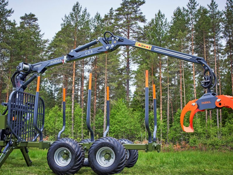 Rückewagen & Rückeanhänger типа Farma C6,3-T8, Gebrauchtmaschine в Horsens