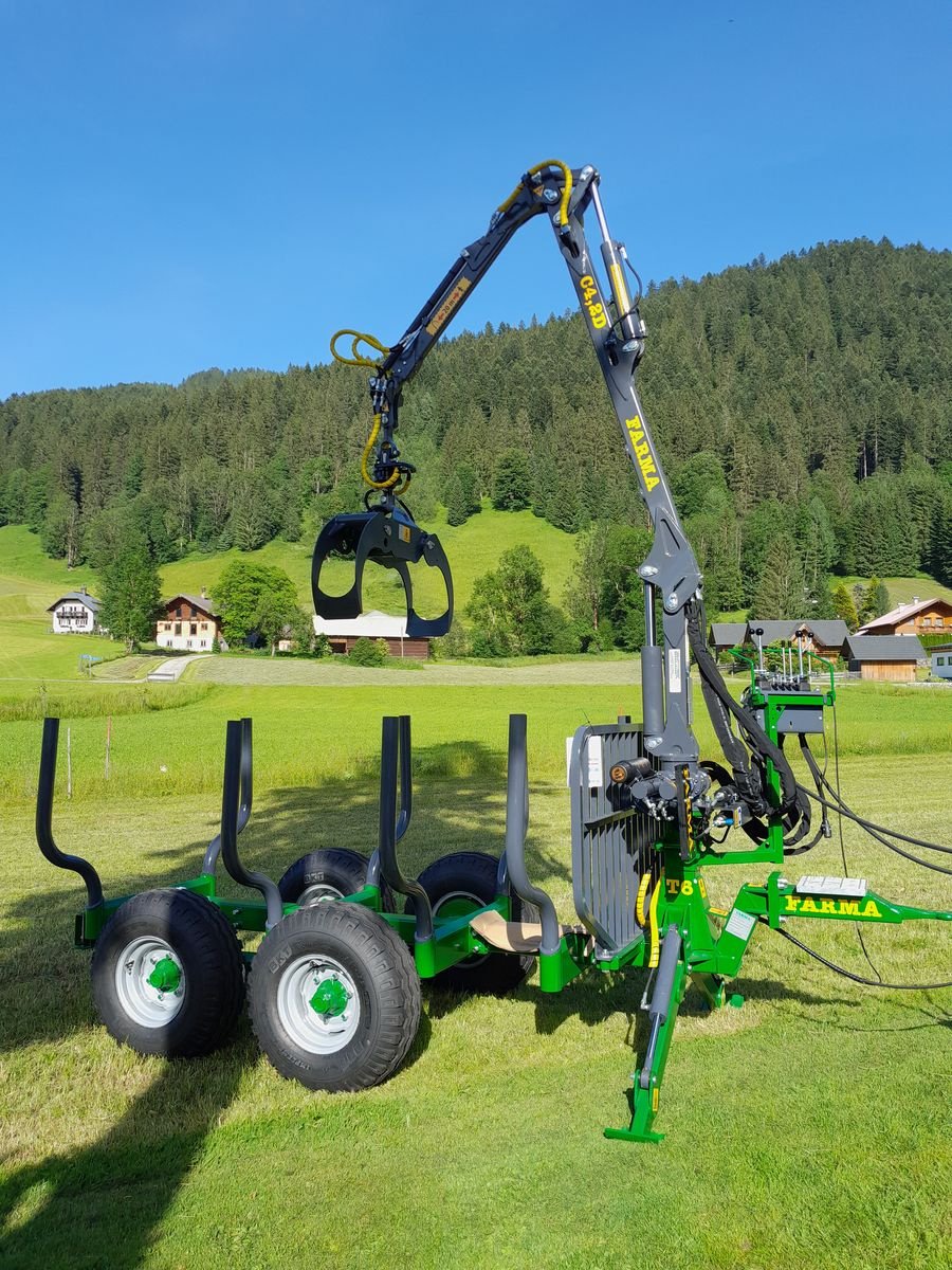 Rückewagen & Rückeanhänger des Typs Farma CT 4,2-6G, Neumaschine in Gosau am Dachstein (Bild 4)