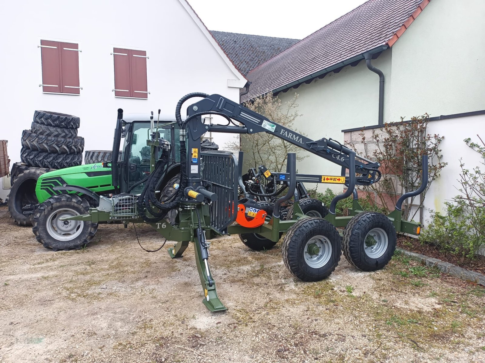 Rückewagen & Rückeanhänger типа Farma CT 4,6-6, Neumaschine в Abenberg (Фотография 2)