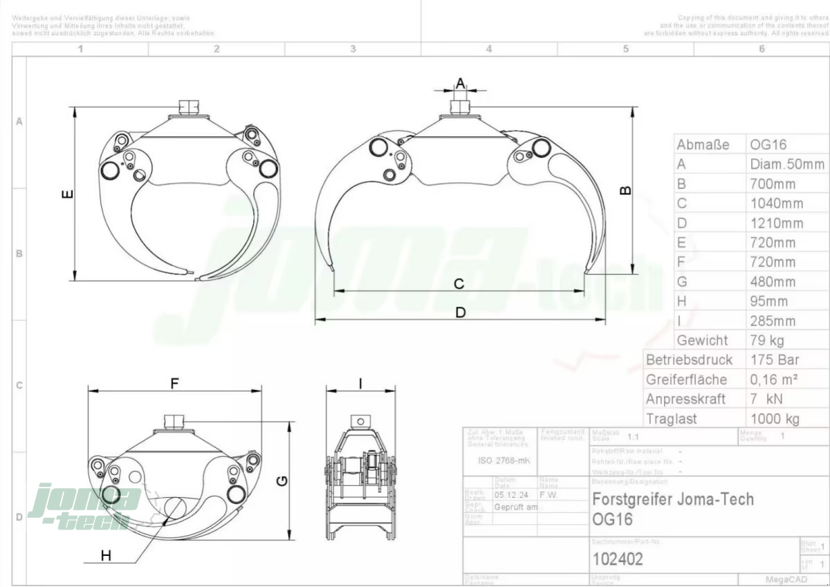 Rückewagen & Rückeanhänger Türe ait Farma CT 4,6-7, Neumaschine içinde Willebadessen (resim 3)